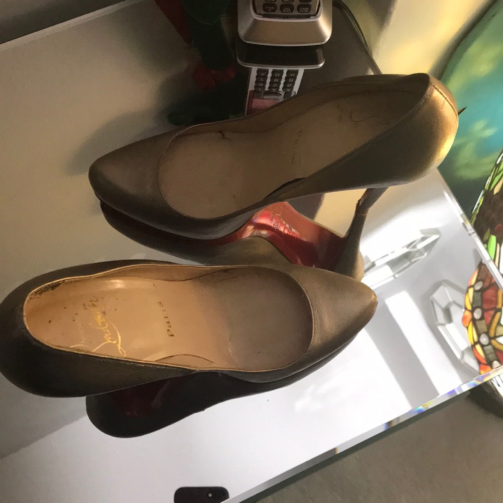 Pewter Pumps